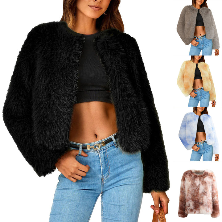 Women Luxury Faux Fur Coat with Elegant Details Lune London