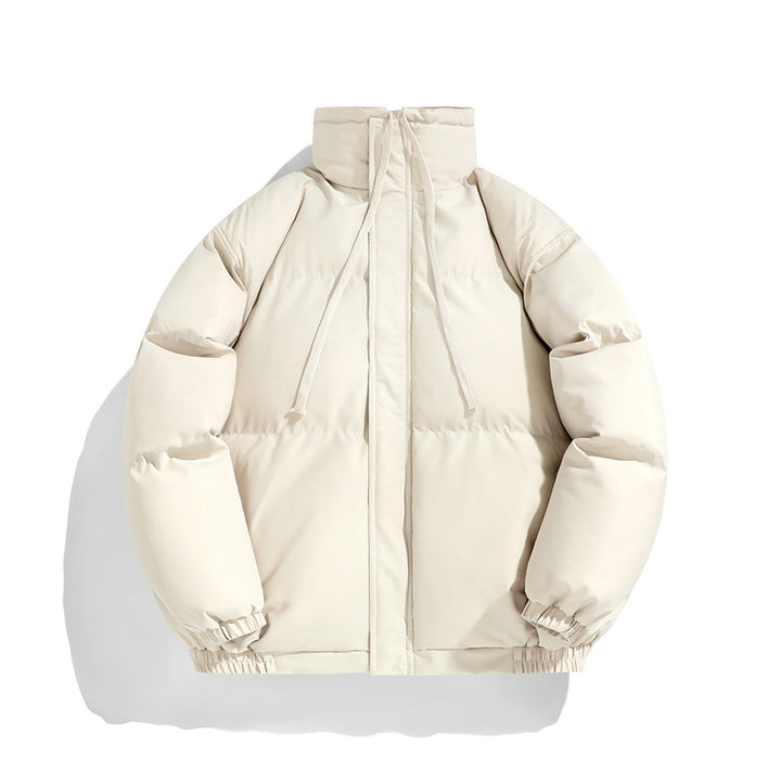 Insulated transition jacket for women with high collar and practical pockets Lune London