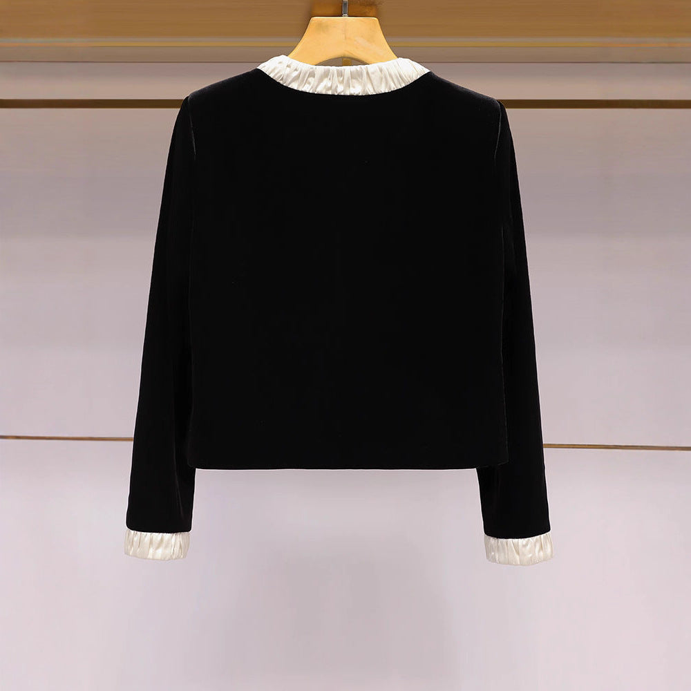 Veste courte pour femmes avec volants élégants Chic & Stil
