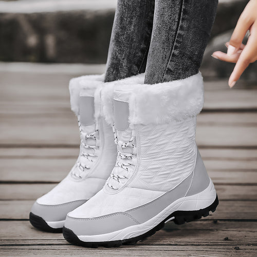Women's winter boots with warm lining and non-slip sole Amarae