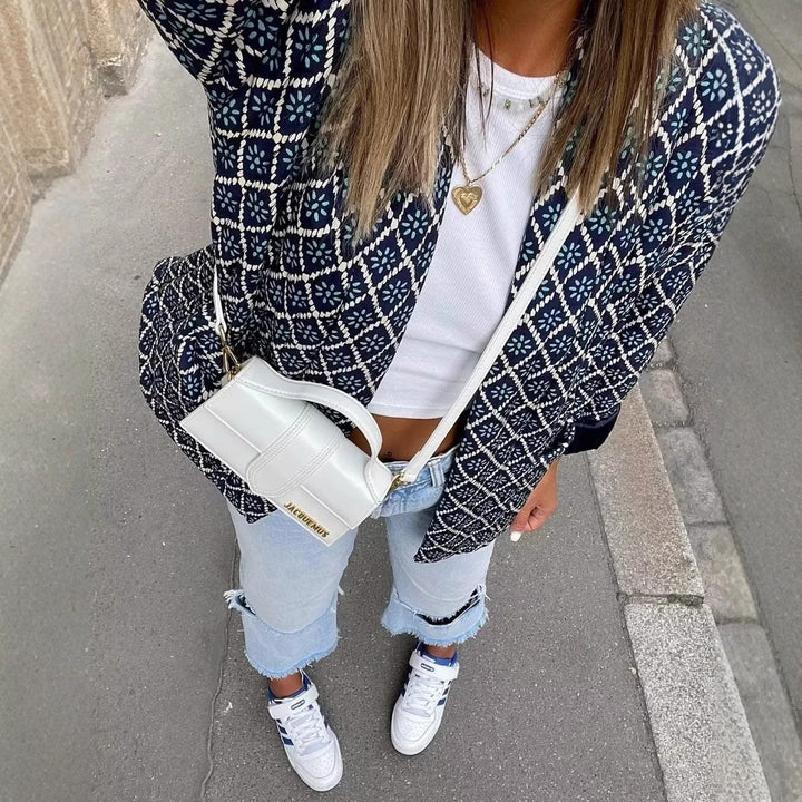 Kimono jacket for women with traditional pattern and comfortable fit Lune London