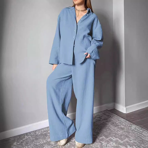 Women Relaxed Fit Coordinated Structured Chic Set