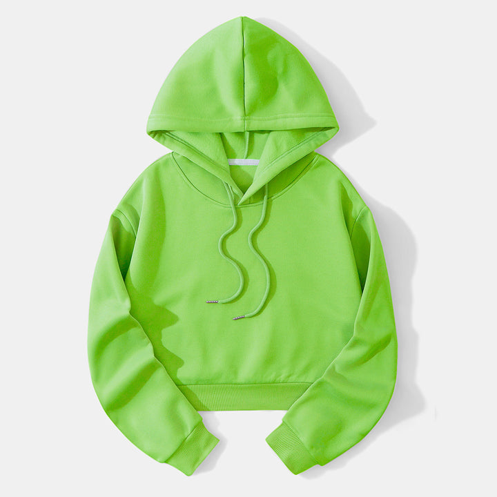 Amarae Casual Cropped Hoodie for Women