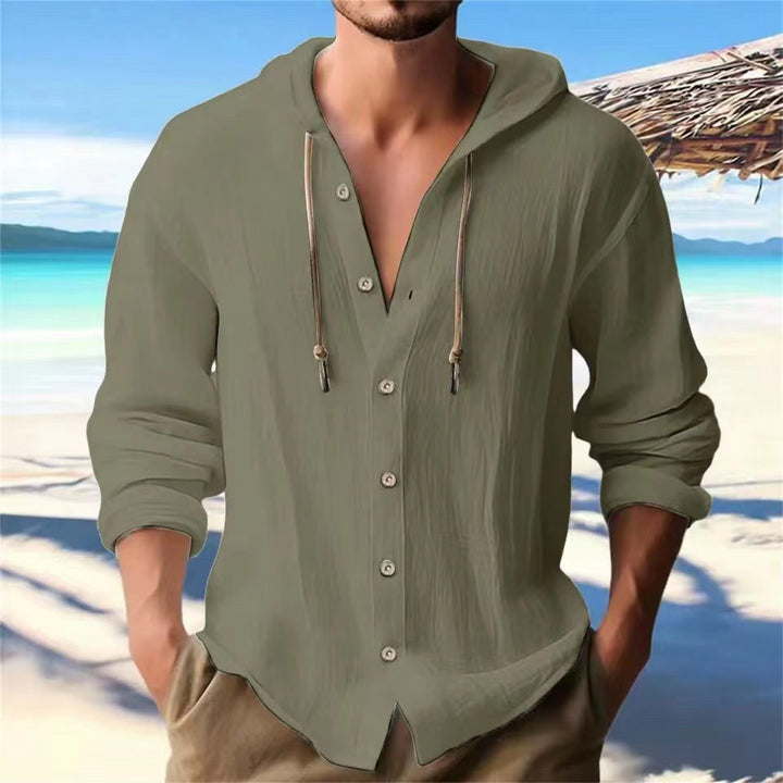 Men's Hoodie with a relaxed fit and practical details Lune London