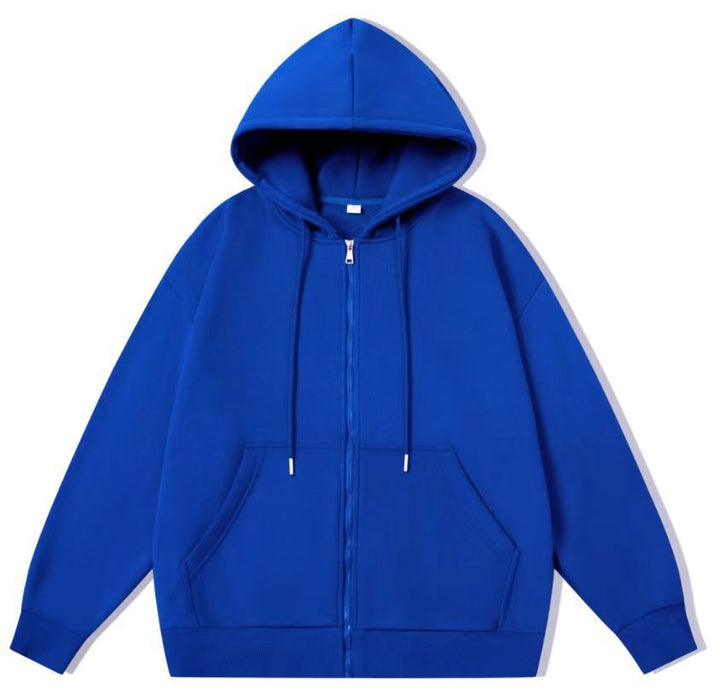 Women's zip hoodie with practical pockets and soft inner lining Chic & Stil