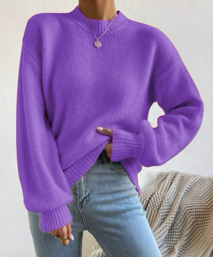 Oversized knitted sweater for ladies Lune London