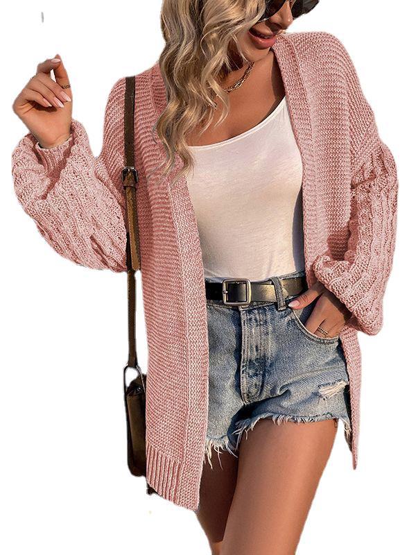 Knitted jacket for women with a relaxed fit and large sleeves Lune London