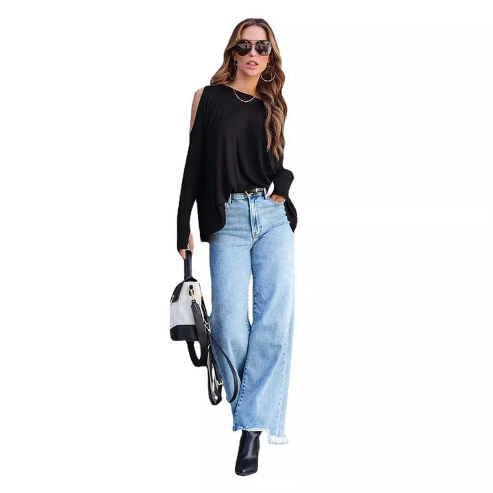 Women's Casual Sweatshirt with Graphic Print Lune London