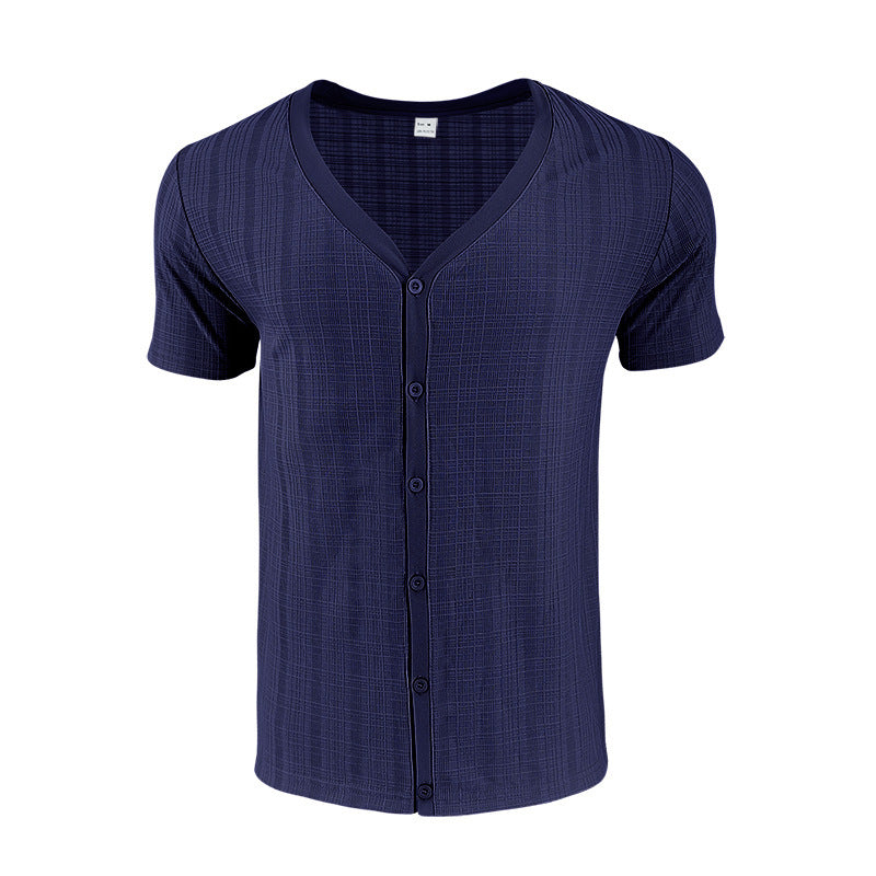 Short sleeve shirt for men with structured design Lune London