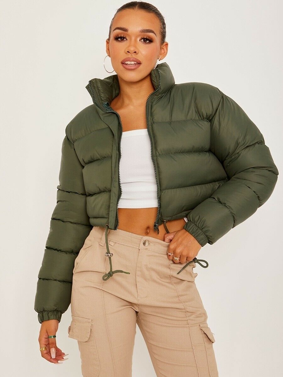 Ladies stylish, short cut padded jacket Amarae