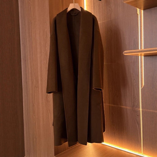 Manteau élégant pour femmes avec col doux Chic & Stil