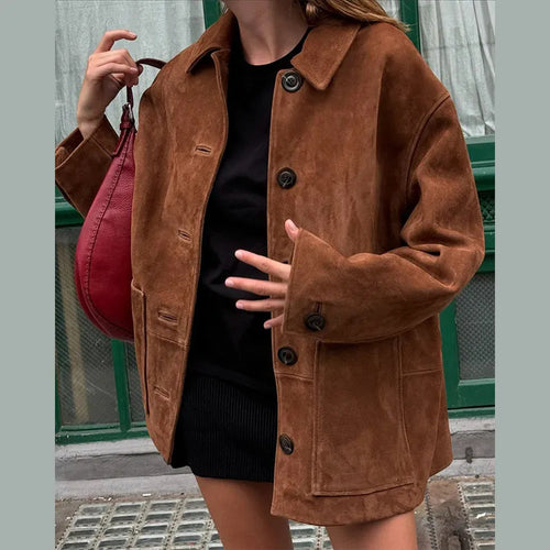 Lady casual overshirt jacket Amarae