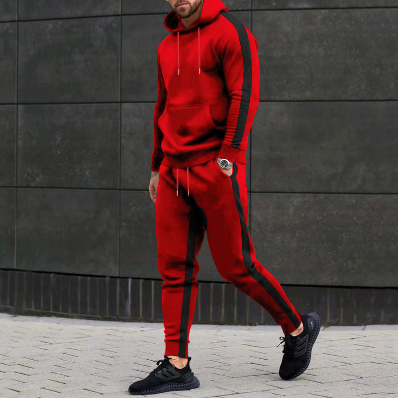Men's sporty jogging jacket with contrasting side elements Lune London