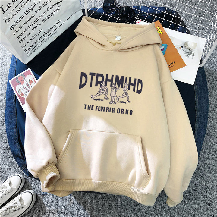Women's hoodie with creative graphic print Chic & Stil