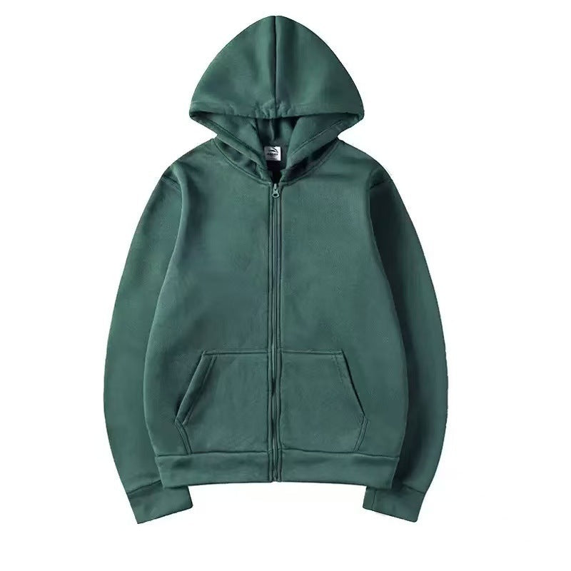 Hooded jacket for ladies in high-quality cotton blend with full zipper Lune London