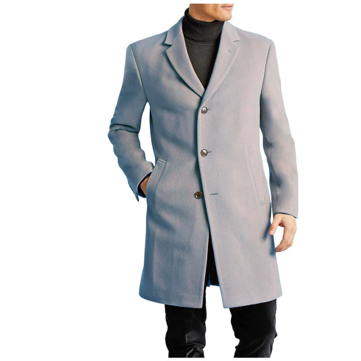Elegant wool coat for men Lune London