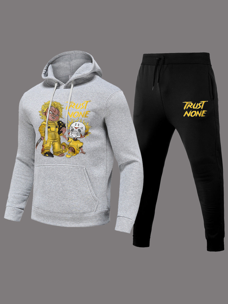 Women's sporty hoodie and jogging set with creative graphic designs Lune London
