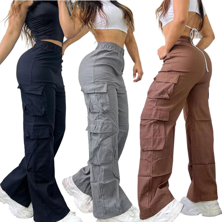 Cargo pants for women with side pockets Lune London