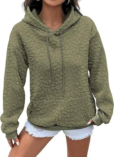 Women's comfortable hoodie with floral pattern Lune London