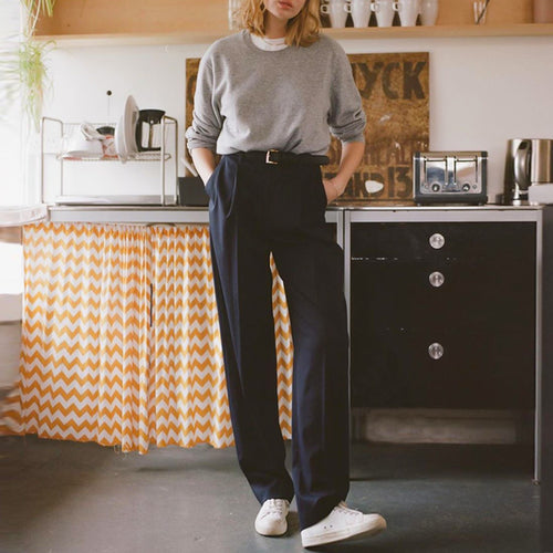 Elegant women's dress pants with a comfortable fit and high waist Amarae