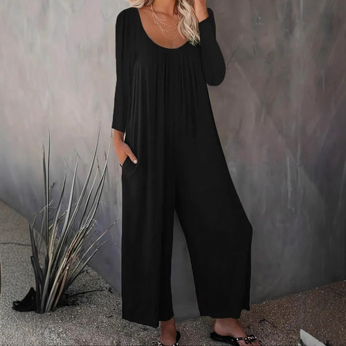 Salopette large pour femmes avec poches pratiques et coupe moderne Chic & Stil