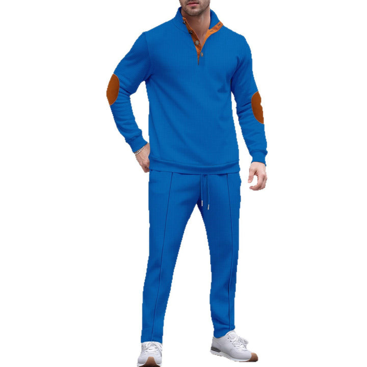 Men's sports set with modern collar and elegant applications Lune London