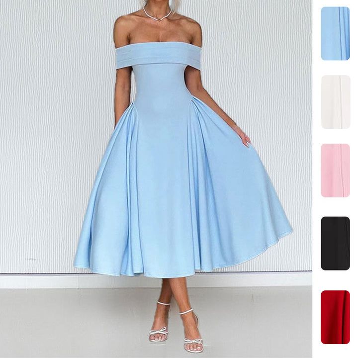 Robe de soirée léopard pour femme Chic & Stil