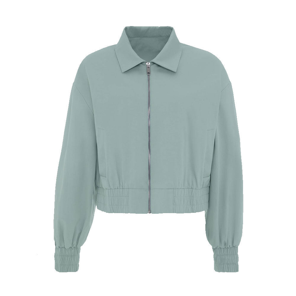 Veste de transition sportive pour femmes avec taille élastique et détails stylés Chic & Stil