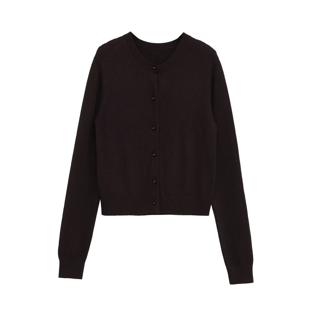 Cardigan confortable pour femmes avec fermeture à boutons Chic & Stil