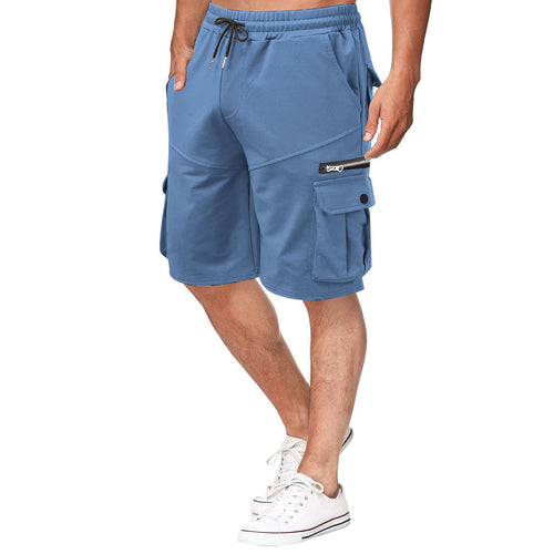 Multi-functional cargo shorts for men with zipper and practical pockets Amarae