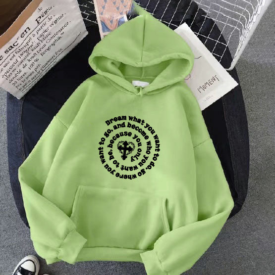 Women's hoodie with inspiring motif Chic & Stil