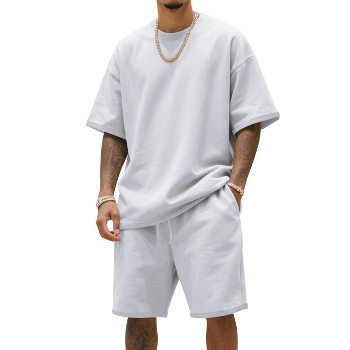 Men's Casual Training T-Shirt and Shorts Set Lune London