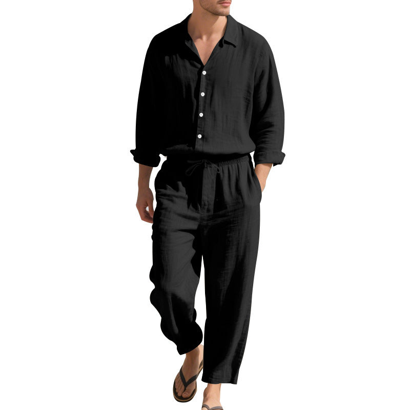 Casual men's suit with top and elastic pants Lune London