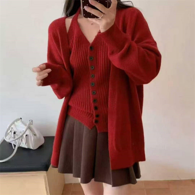 Cardigan Élégant pour Femme avec Détails de Bouton et Tissu Doux Chic & Stil