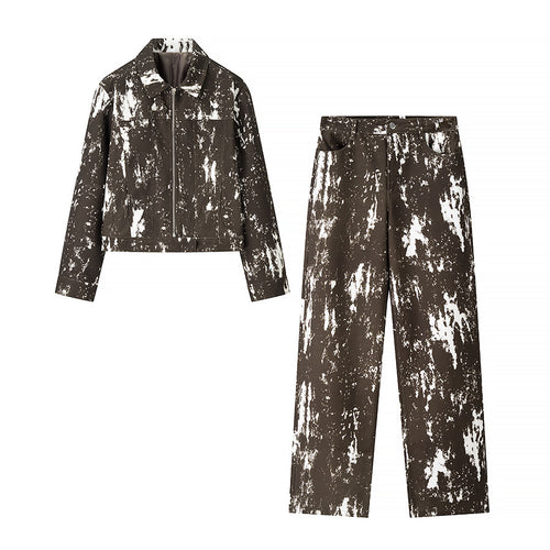 Casual utility jacket for women with a striking color design Amarae
