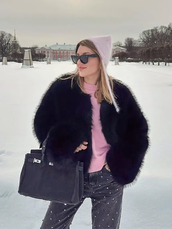 Ladies elegant and comfortable winter coat Lune London