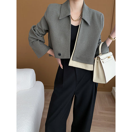 Women's stylish cropped blazer jacket Chic & Stil