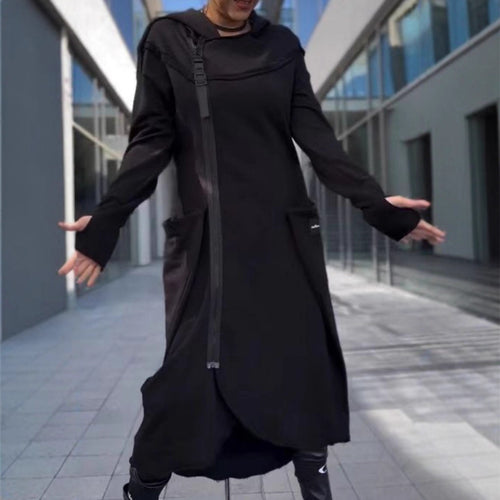 Robe à capuche urbaine pour femmes avec poches pratiques Chic & Stil