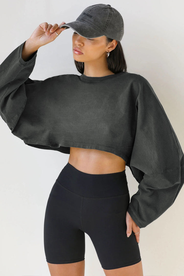 Women's casual crop sweater Lune London