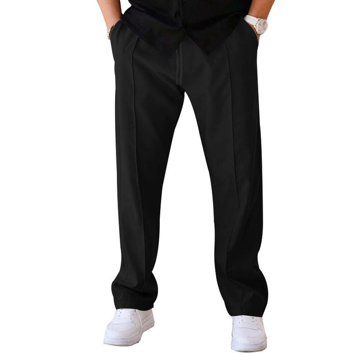 Elegant men's trousers with classic cut and high pockets Lune London