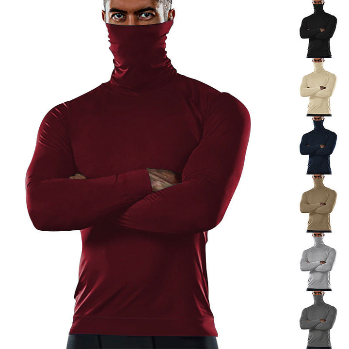 Men's Functional Shirt with High Collar and Innovative Moisture Management Lune London