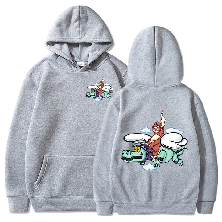 Women's hoodie with creative graphic design and high-quality interior Lune London