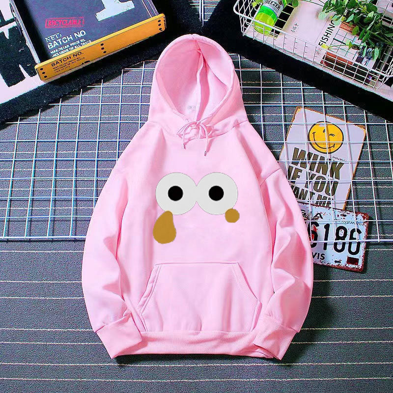 Women's hoodie with eye-catching cartoon print Chic & Stil