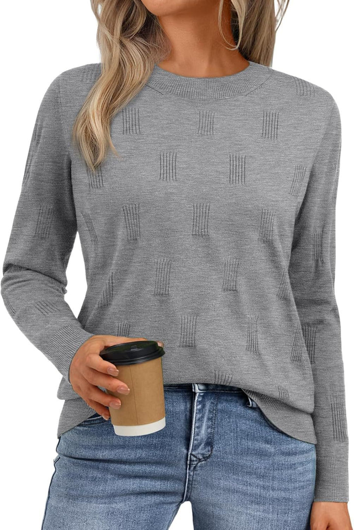 Ladies Structured Knit Sweater Lune London