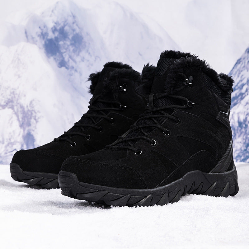 Women's Insulated Outdoor Boots with Faux Fur Lining, Durable Tread Sole and Suede Look Amarae