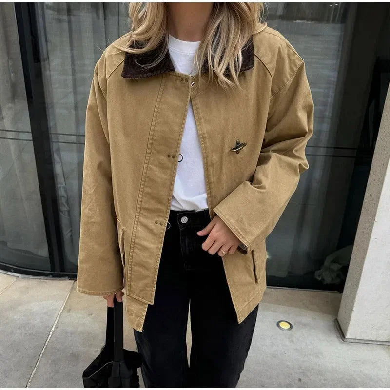 Ladies Comfortable Cotton Jacket Lune London