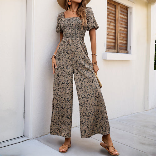 Ladies Maxi Long Dress with Ruffled Top and Pockets Amarae