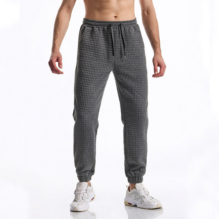 Comfortable sweatpants for men with high waist and elastic comfort Lune London