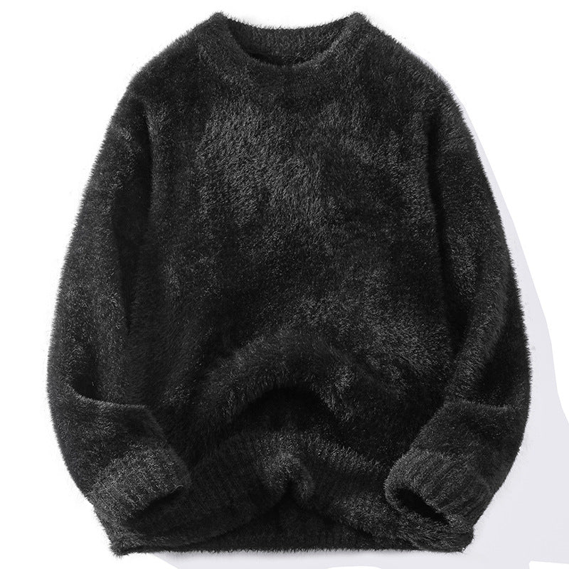 Ladies Plush Sweater in Fuzzy Chic Design and Style