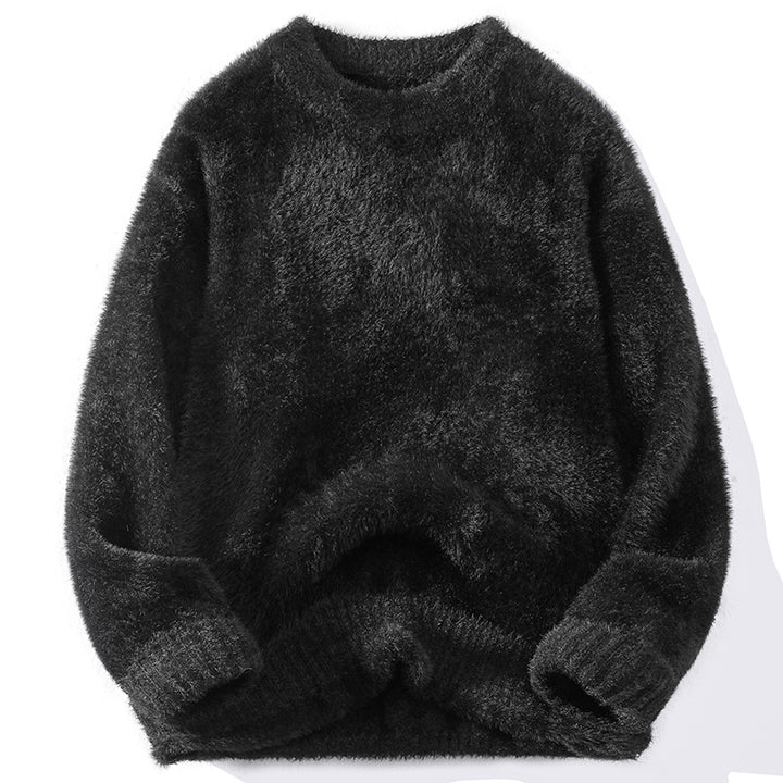 Ladies Plush Sweater in Fuzzy Chic Design and Style